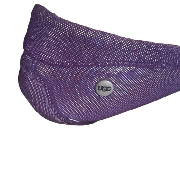 UGG Purple Glitter Slippers Loafers - Picture 6 of 8